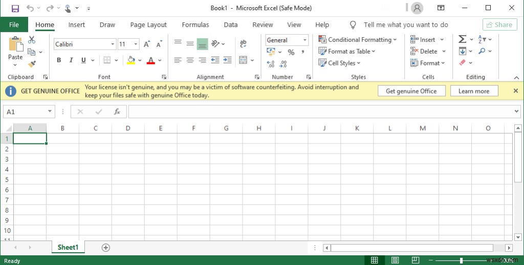 วิธีเปิด Word และ Excel ในเซฟโหมด 