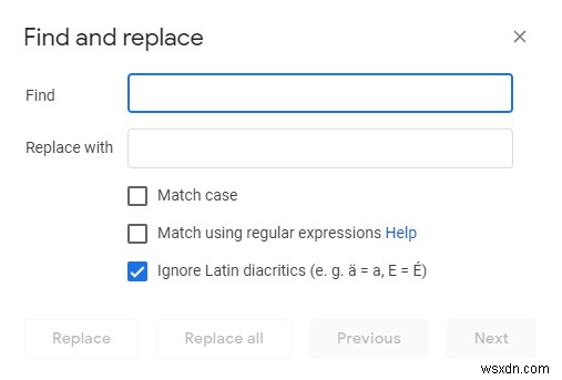 วิธีค้นหาและแทนที่คำใน MS Word และ Google Docs 