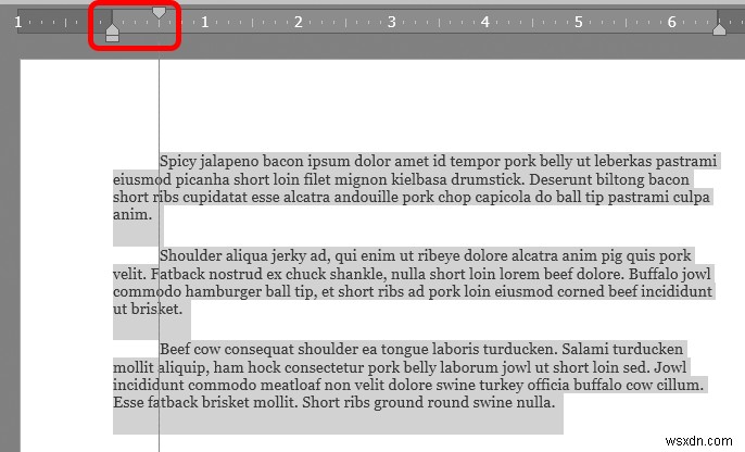 วิธีแก้ไขการเยื้องที่แขวนอยู่ใน Word 