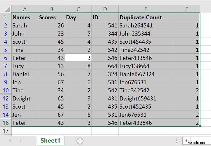 วิธีลบแถวที่ซ้ำกันใน Excel 