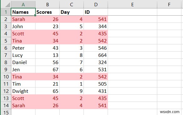 วิธีลบแถวที่ซ้ำกันใน Excel 