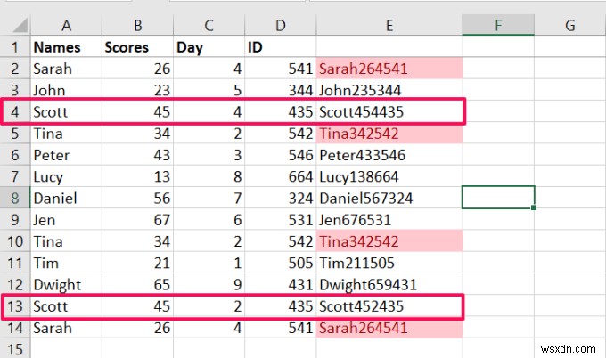 วิธีลบแถวที่ซ้ำกันใน Excel 