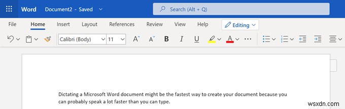วิธีการเขียนเอกสารใน Microsoft Word 