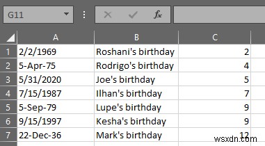 วิธีจัดเรียงตามวันที่ใน Excel 