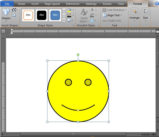 วิธีการวาดใน Microsoft Word 