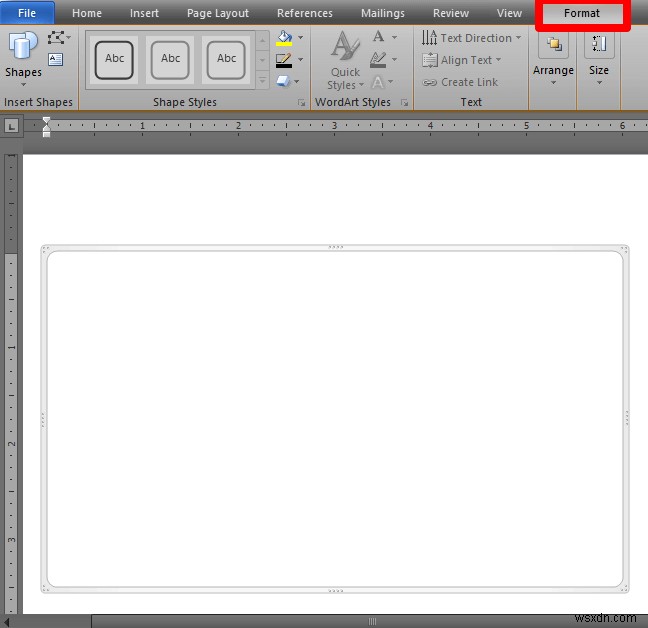 วิธีการวาดใน Microsoft Word 