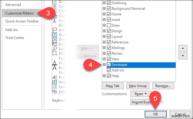 วิธีสร้างและเรียกใช้มาโครใน Word 