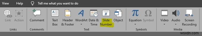 วิธีเพิ่มหมายเลขสไลด์ในงานนำเสนอ PowerPoint 