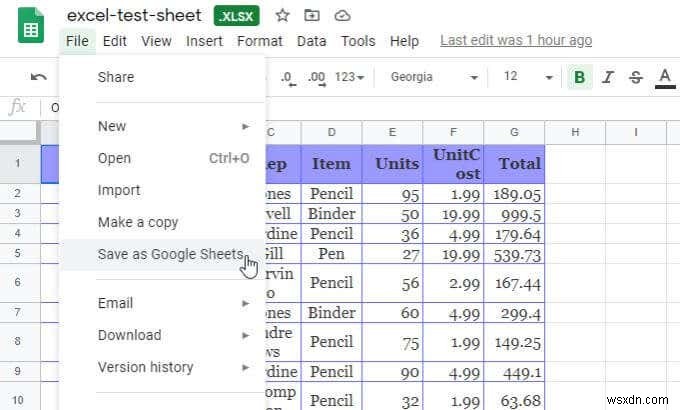 4 วิธีในการแปลง Excel เป็น Google ชีต 