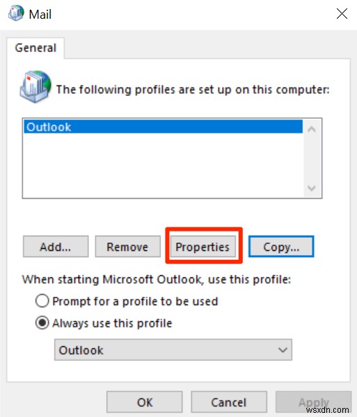 ไม่สามารถเข้าถึงไฟล์ข้อมูล Outlook:4 แก้ไขให้ลอง 