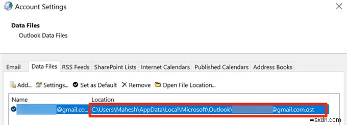 ไม่สามารถเข้าถึงไฟล์ข้อมูล Outlook:4 แก้ไขให้ลอง 