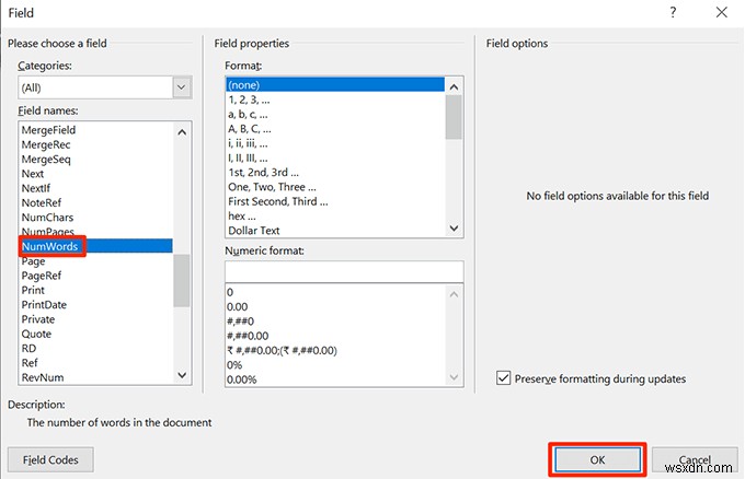 วิธีแสดงจำนวนคำใน Microsoft Word 