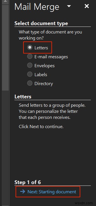 วิธีสร้าง Mail Merge ใน Microsoft Word 
