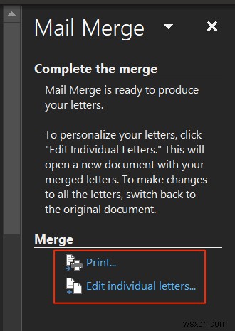 วิธีสร้าง Mail Merge ใน Microsoft Word 