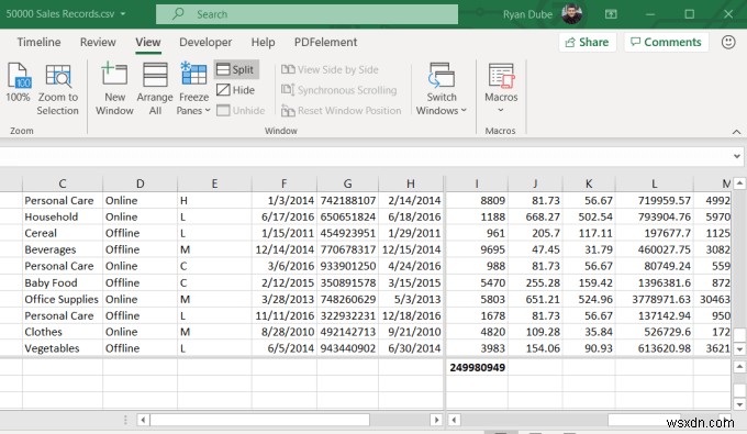 วิธีแก้ไขแถวใน Excel 