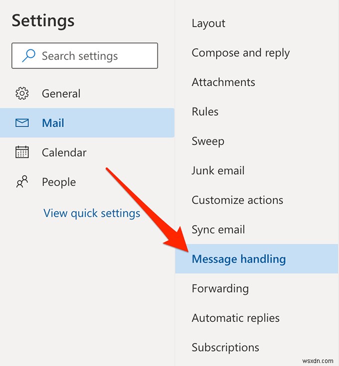 วิธีตั้งค่าใบตอบรับการอ่านใน Outlook 