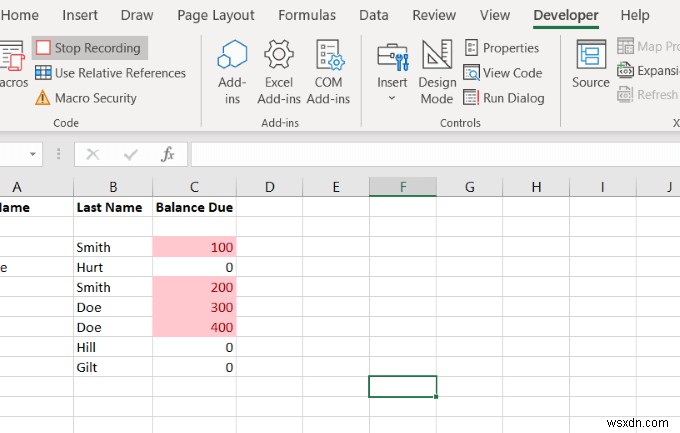 วิธีสร้างมาโครหรือสคริปต์ VBA ใน Excel 