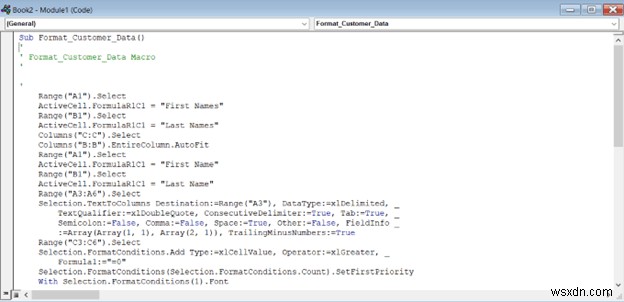 วิธีสร้างมาโครหรือสคริปต์ VBA ใน Excel 