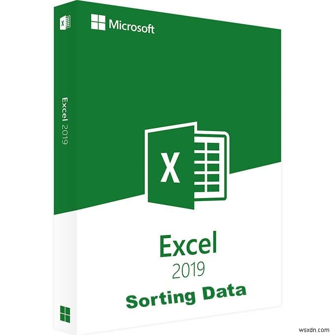 การเรียงลำดับข้อมูลแบบหนึ่งคอลัมน์และหลายคอลัมน์ขั้นพื้นฐานในสเปรดชีต Excel 