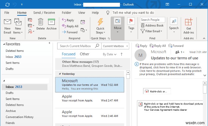 วิธีส่งต่ออีเมลโดยอัตโนมัติใน Outlook 2019 