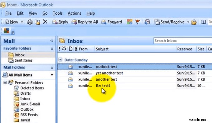 วิธีการกู้คืนไฟล์ที่ถูกลบจากไฟล์ PST ใน Outlook 