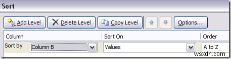 วิธีการลบบรรทัดว่างใน Excel