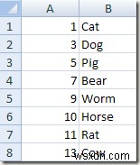 วิธีการลบบรรทัดว่างใน Excel