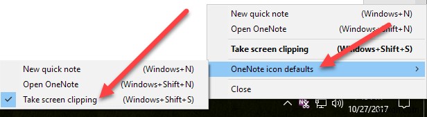 วิธีถ่ายและแทรกภาพหน้าจอโดยใช้ OneNote