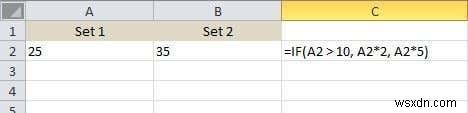 วิธีการเขียนสูตร IF/คำสั่งใน Excel 