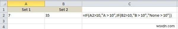 วิธีการเขียนสูตร IF/คำสั่งใน Excel 