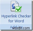 ตรวจสอบไฮเปอร์ลิงก์ทั้งหมดในเอกสาร MS Word ในไม่กี่วินาที 