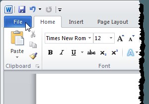 การดูและการแทรกวันที่ที่เอกสารได้รับการแก้ไขครั้งล่าสุดในเอกสาร Word