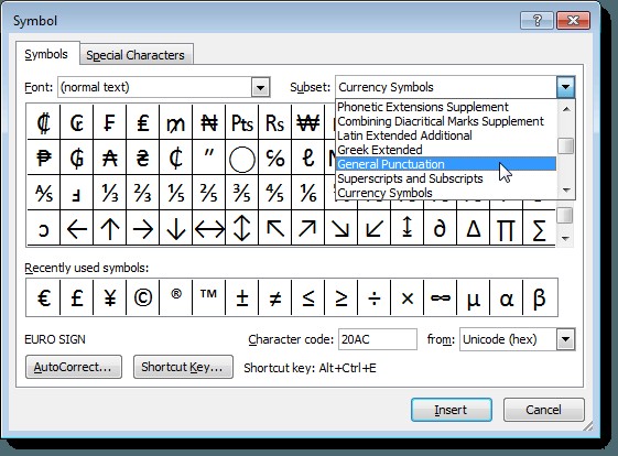 ใส่สัญลักษณ์แสดงหัวข้อย่อยตรงกลางประโยคใน Word 