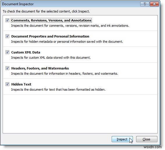 ซ่อนข้อมูลที่เป็นความลับในเอกสาร Word 2007/2010 