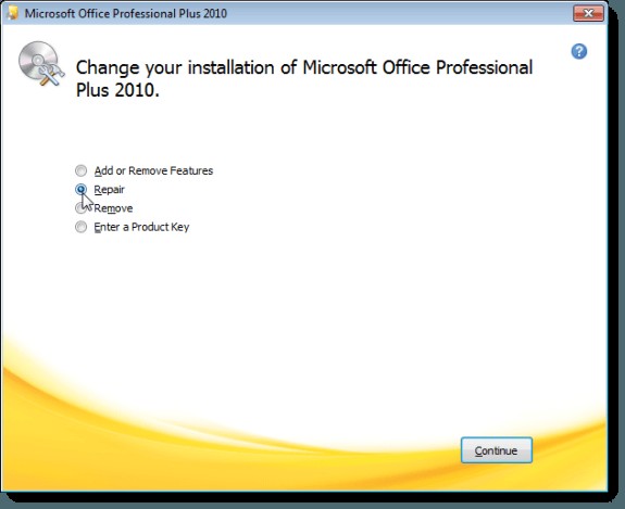 วิธีซ่อมแซม Microsoft Office เวอร์ชันใดก็ได้ 