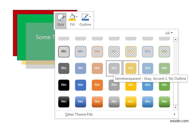 วิธีการเลเยอร์วัตถุในการนำเสนอ PowerPoint 