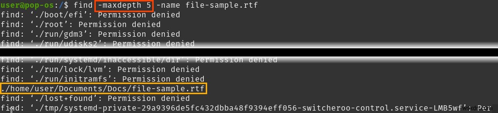Linux FIND Command พร้อมตัวอย่าง