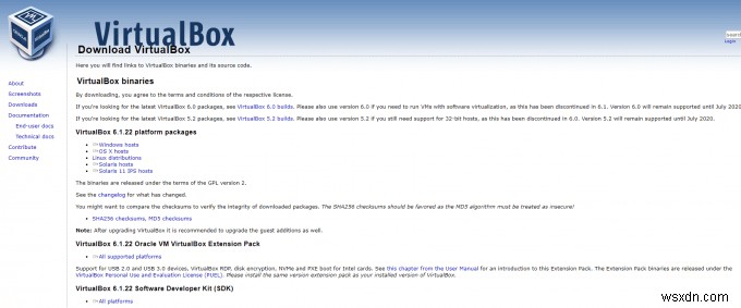 วิธีการติดตั้ง Linux บน Windows ด้วย VirtualBox 