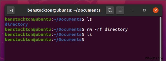 วิธีลบไฟล์หรือไดเรกทอรีใน Linux 