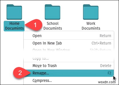 วิธีเปลี่ยนชื่อไฟล์และโฟลเดอร์ใน Linux 