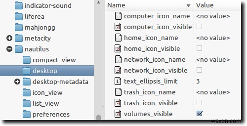 แสดงและซ่อนไอคอนเดสก์ท็อปใน GNOME Linux