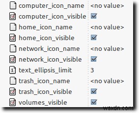 แสดงและซ่อนไอคอนเดสก์ท็อปใน GNOME Linux