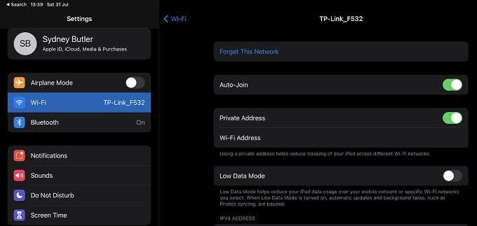 วิธีเชื่อมต่อกับ Wi-Fi แบนด์ 2.4GHz หรือ 5GHz เท่านั้น (ป้องกันการสลับ) 