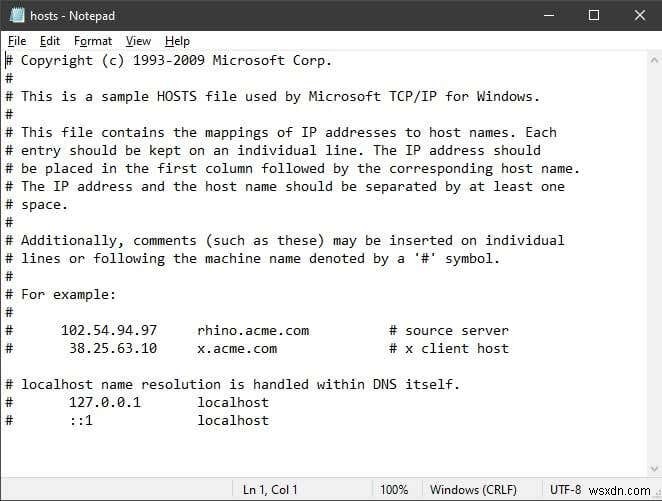 วิธีเพิ่มการค้นหา DNS ในเครื่องไปยังไฟล์โฮสต์ 