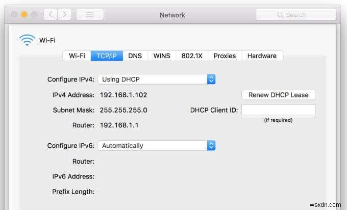 วิธีเผยแพร่และต่ออายุที่อยู่ IP 