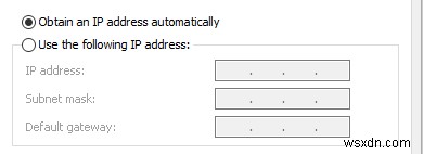 เปลี่ยนที่อยู่ IP และเซิร์ฟเวอร์ DNS โดยใช้ Command Prompt 