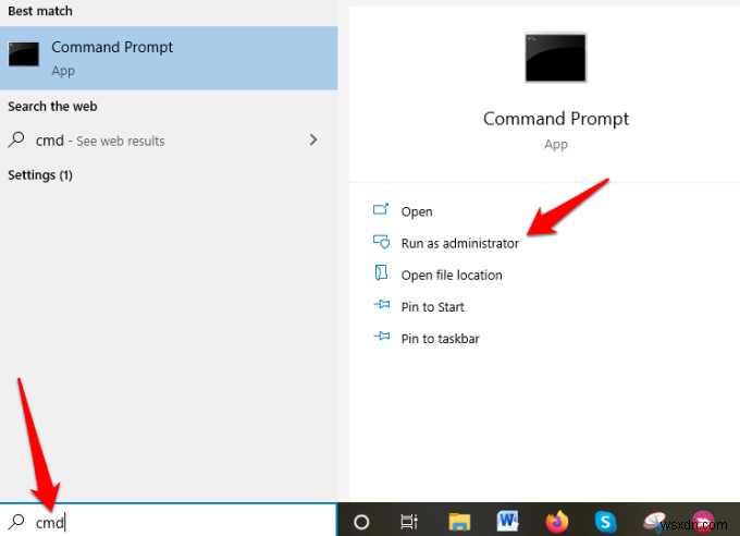 เปลี่ยนที่อยู่ IP และเซิร์ฟเวอร์ DNS โดยใช้ Command Prompt 