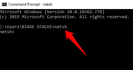 เปลี่ยนที่อยู่ IP และเซิร์ฟเวอร์ DNS โดยใช้ Command Prompt 