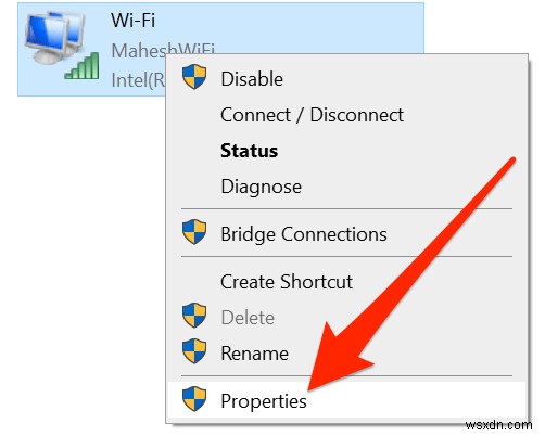 แก้ไขข้อผิดพลาด “Windows Can t Connect To This Network” 