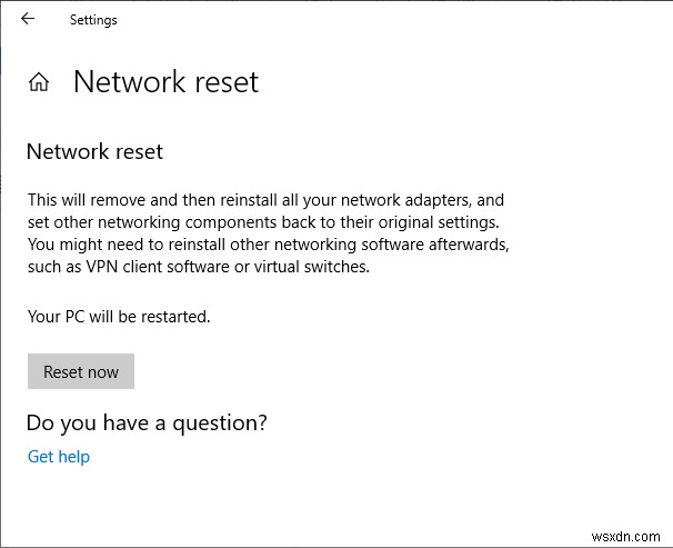 วิธีแก้ไข “ไม่สามารถต่ออายุที่อยู่ IP” ใน Windows 